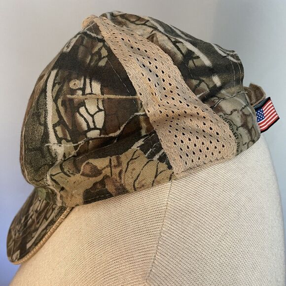LSU Trucker Hat Tigers Mossy Oak Camo Ball Cap College Football Adjustable - Picture 8 of 12